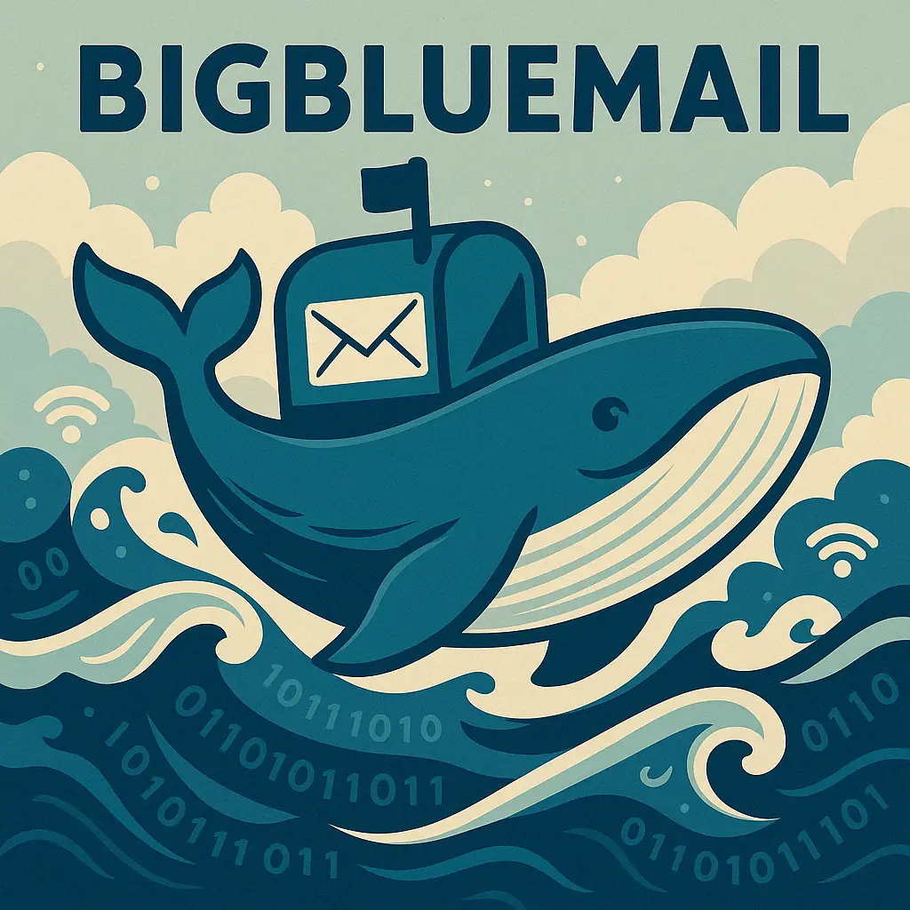 BigBlueMail Whale Logo